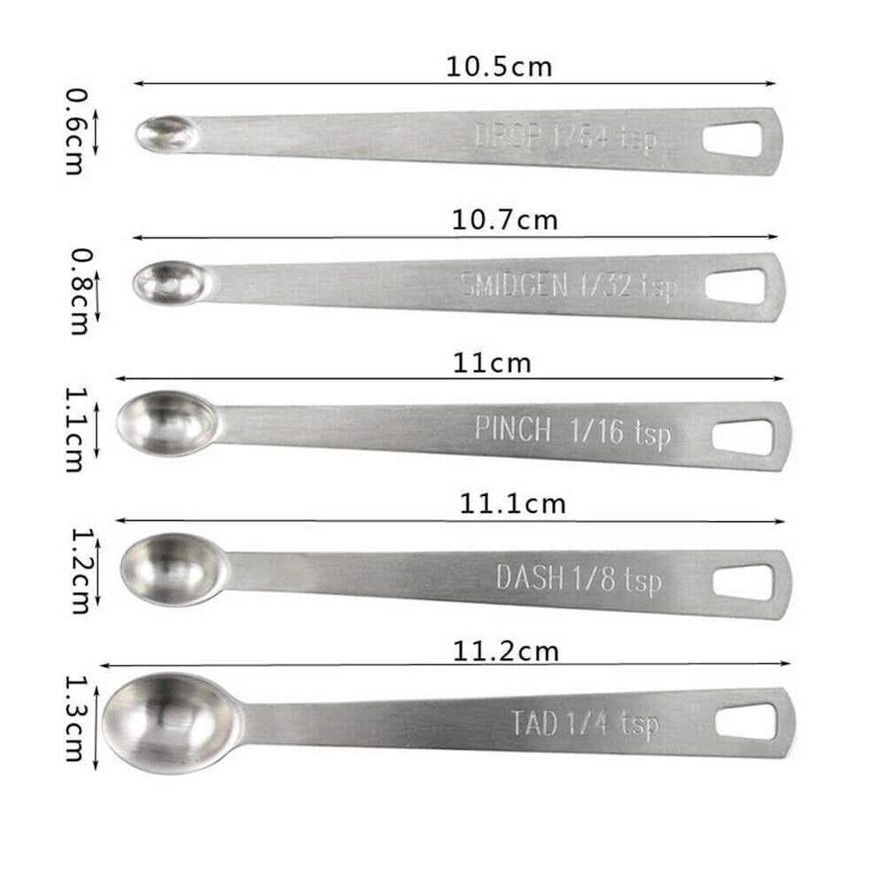 Mini Measuring Spoon Set for Cheese Making