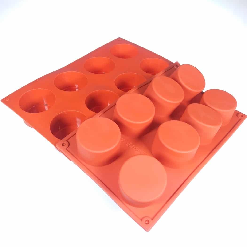 Round Silicone Mould - 8 Cavity - Little Green Workshops
