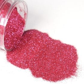 Cosmetic Bio-Glitter Red