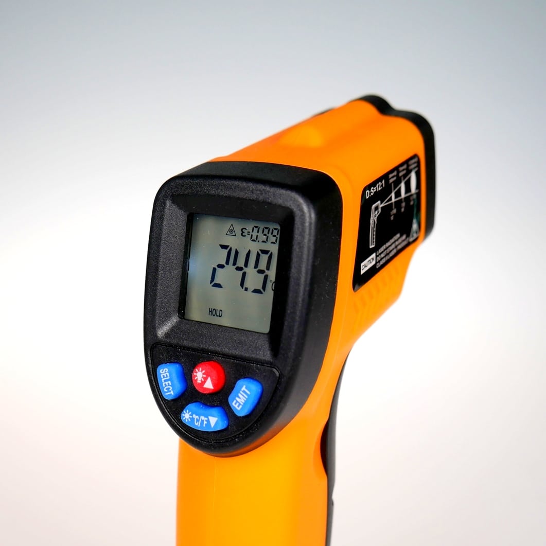 Infrared Laser Thermometer for Soap Makers