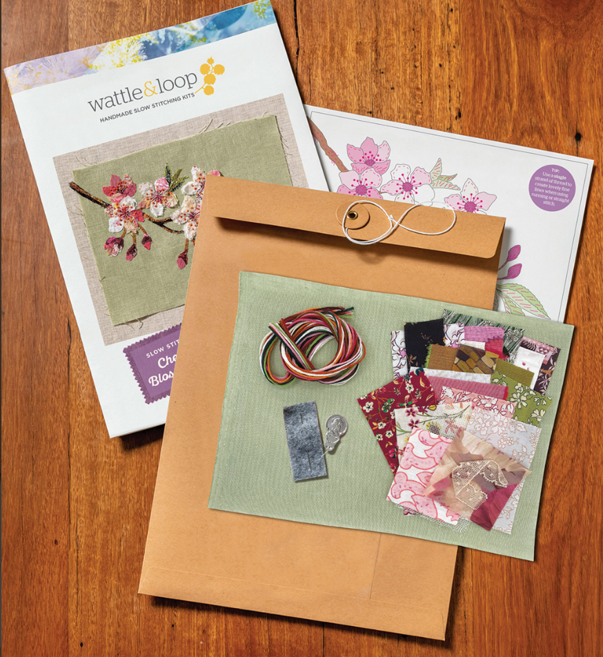 Figs Slow-Stitching Kit - Wattle&Loop