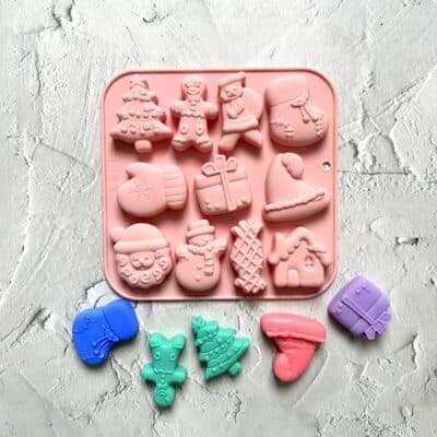 Christmas Festive Silicone Mould 1
