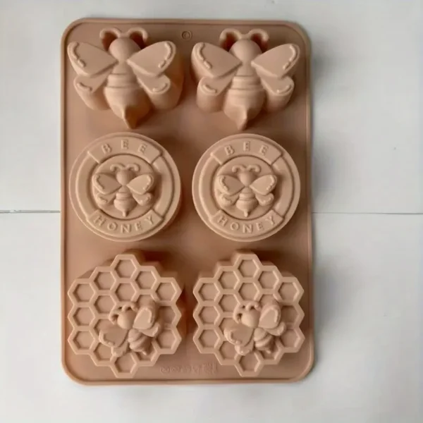 Bee Multi Design Silicone Mould