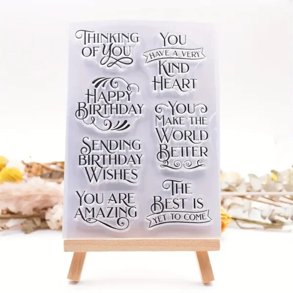 Greeting Clear Stamps3