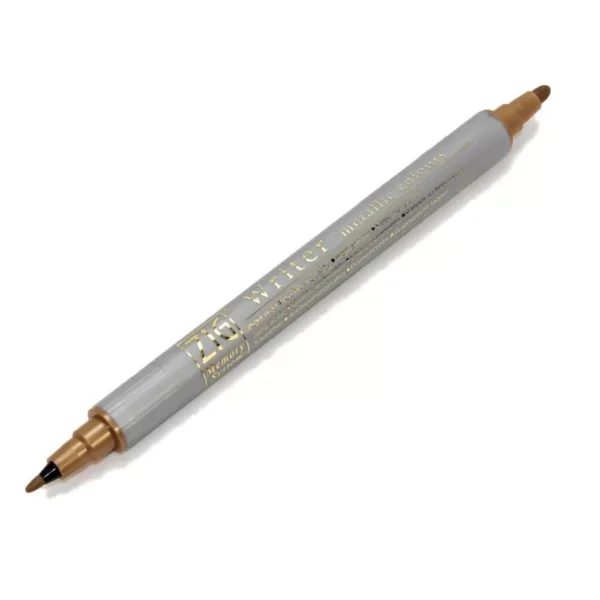 Zig Metallic Writer Twin tip Gold