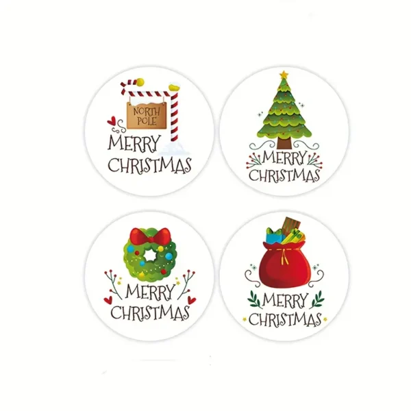 Merry Christmas Festive Stickers1