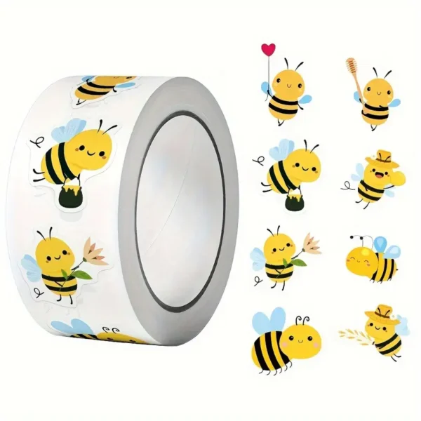 Bee Worker Stickers3