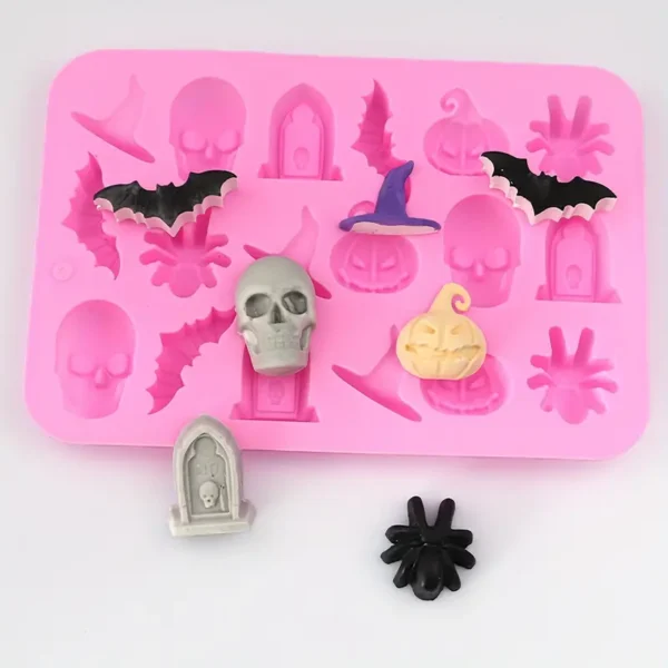 Halloween Guest Soaps Silicone Mould