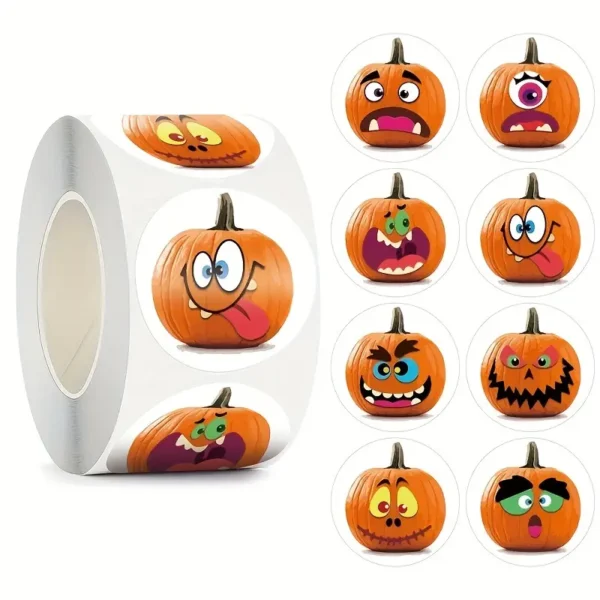 Halloween Pumpkin Stickers