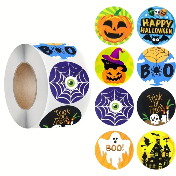 Halloween Stickers 500 Pack