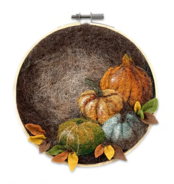 Pumpkins in a Hoop