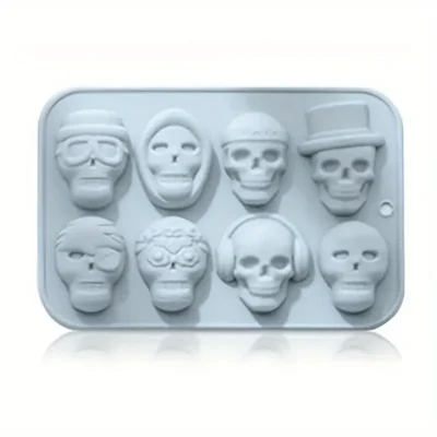 Skulls Silicone Mould3